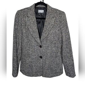 DKNY Women's Gray Blazer sz 6